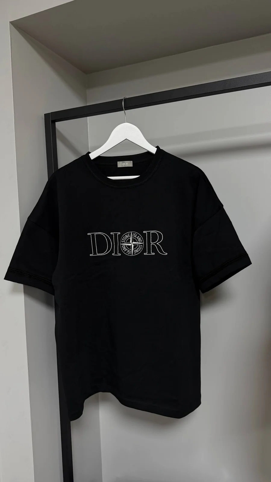 Чоловіча футболка - Dior&Stone Island